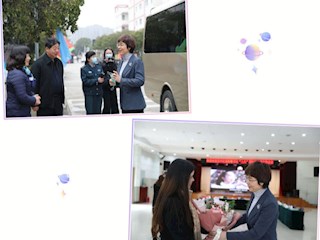 情系别样“三八”节 书记慰问暖人心