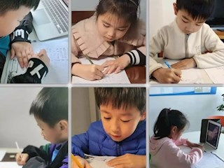 【凌霄新闻台】宅家抗疫不停学 书写经典方块字